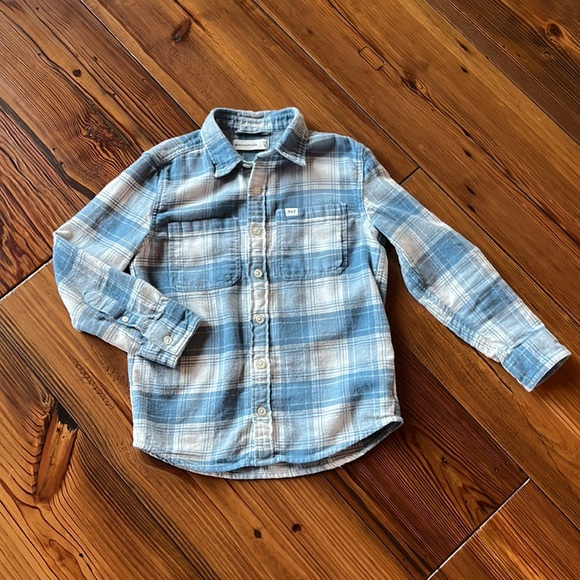 Abercrombie Kids Flannel Button Down Shirt - Picture 3 of 4